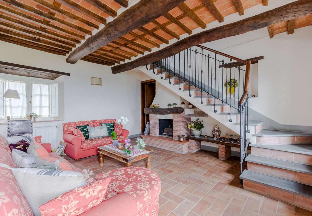 Villa à Lucques - Tuscan Fizz, a traditional Stone Farmhouse with Private Pool and Amazing View among the Vineyards in Lucca