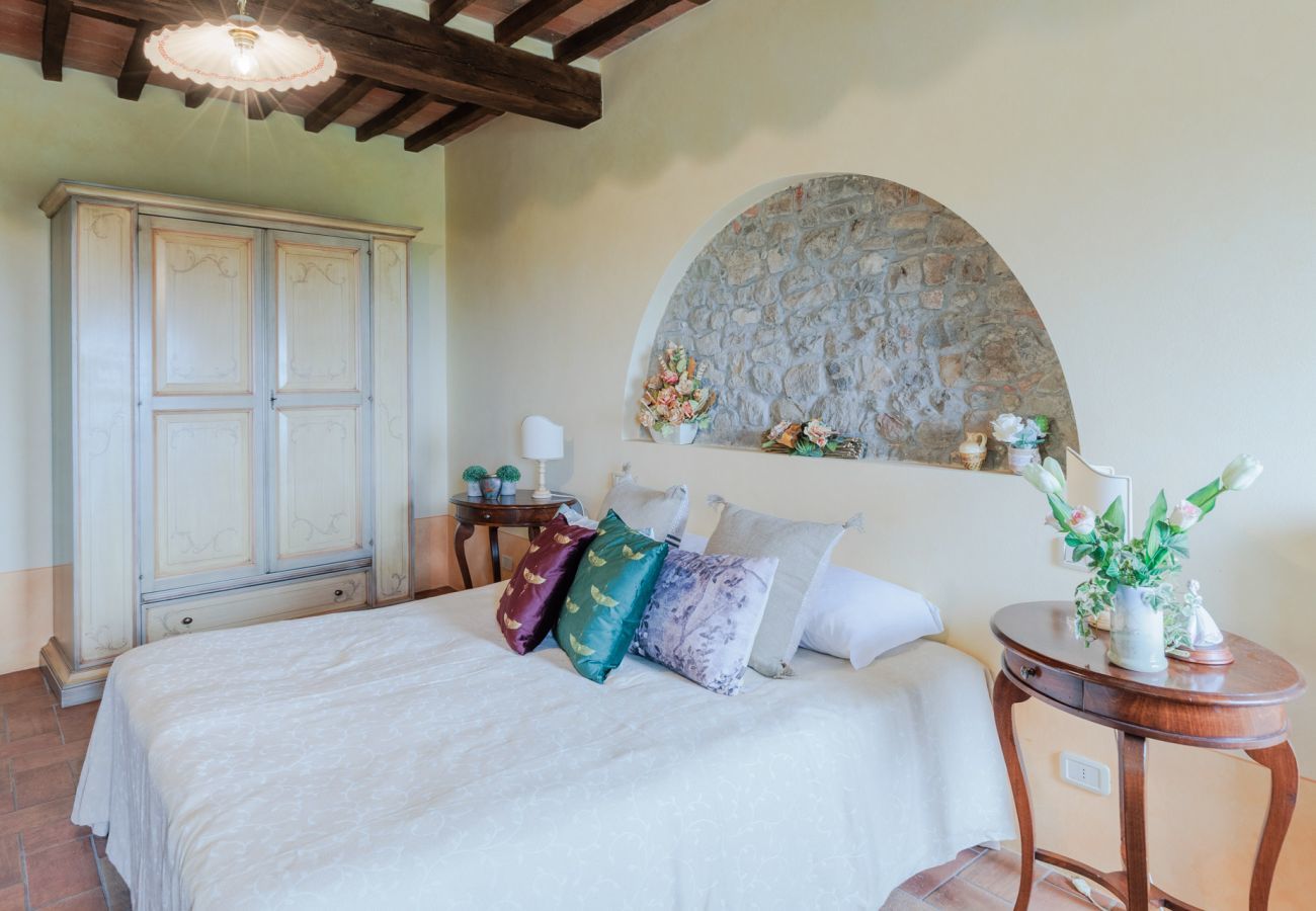 Villa à Lucques - Tuscan Fizz, a traditional Stone Farmhouse with Private Pool and Amazing View among the Vineyards in Lucca