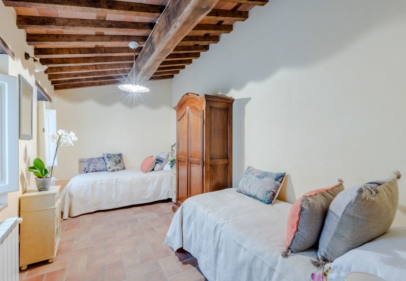 Villa à Lucques - Tuscan Fizz, a traditional Stone Farmhouse with Private Pool and Amazing View among the Vineyards in Lucca