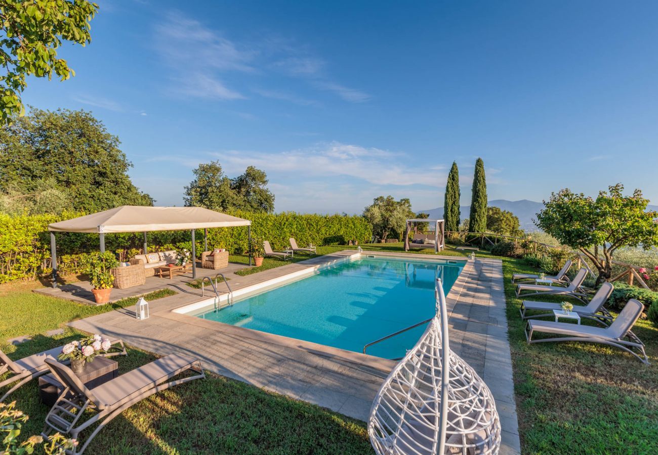 Villa à Lucques - Tuscan Fizz, a traditional Stone Farmhouse with Private Pool and Amazing View among the Vineyards in Lucca