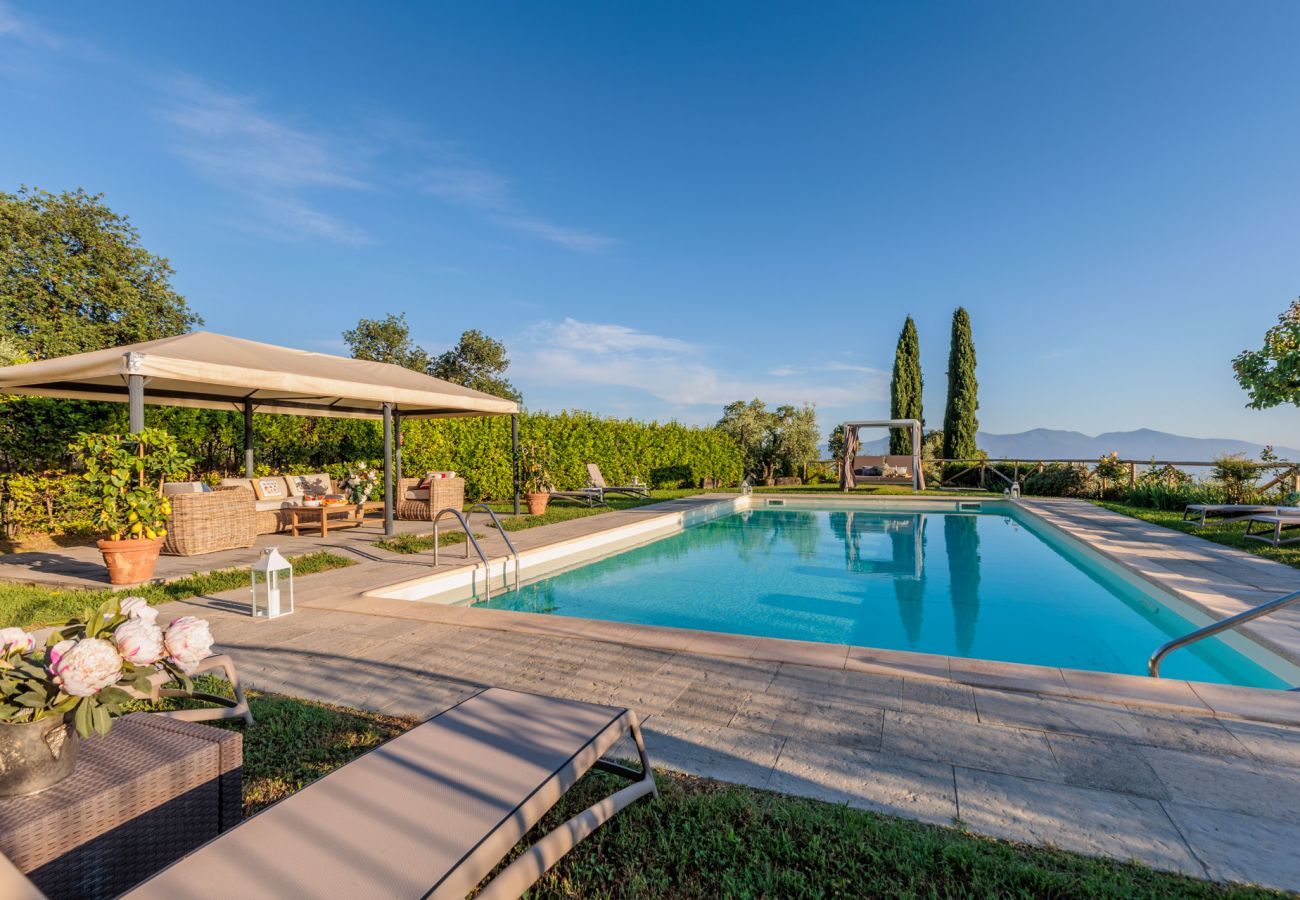 Villa à Lucques - Tuscan Fizz, a traditional Stone Farmhouse with Private Pool and Amazing View among the Vineyards in Lucca