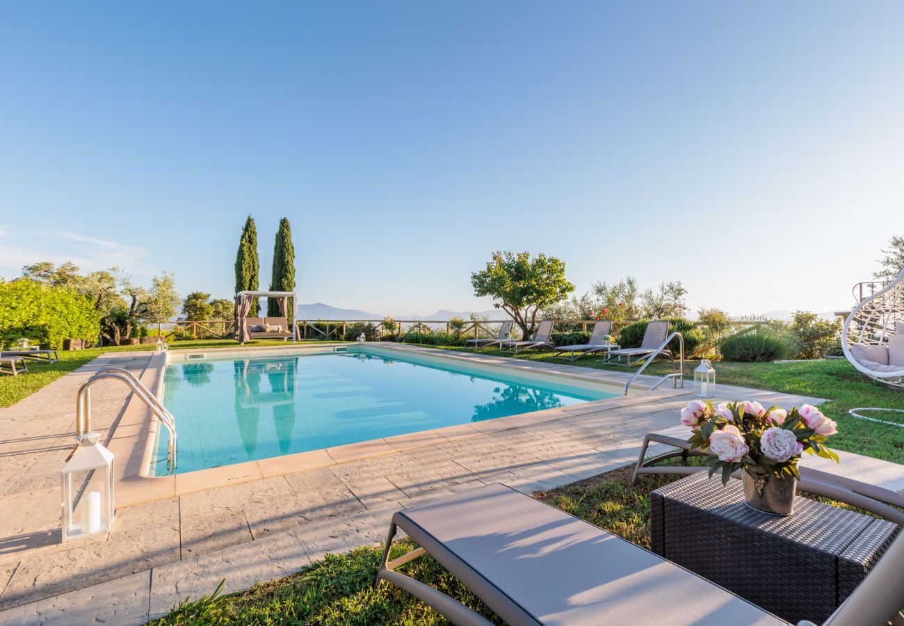 Villa à Lucques - Tuscan Fizz, a traditional Stone Farmhouse with Private Pool and Amazing View among the Vineyards in Lucca