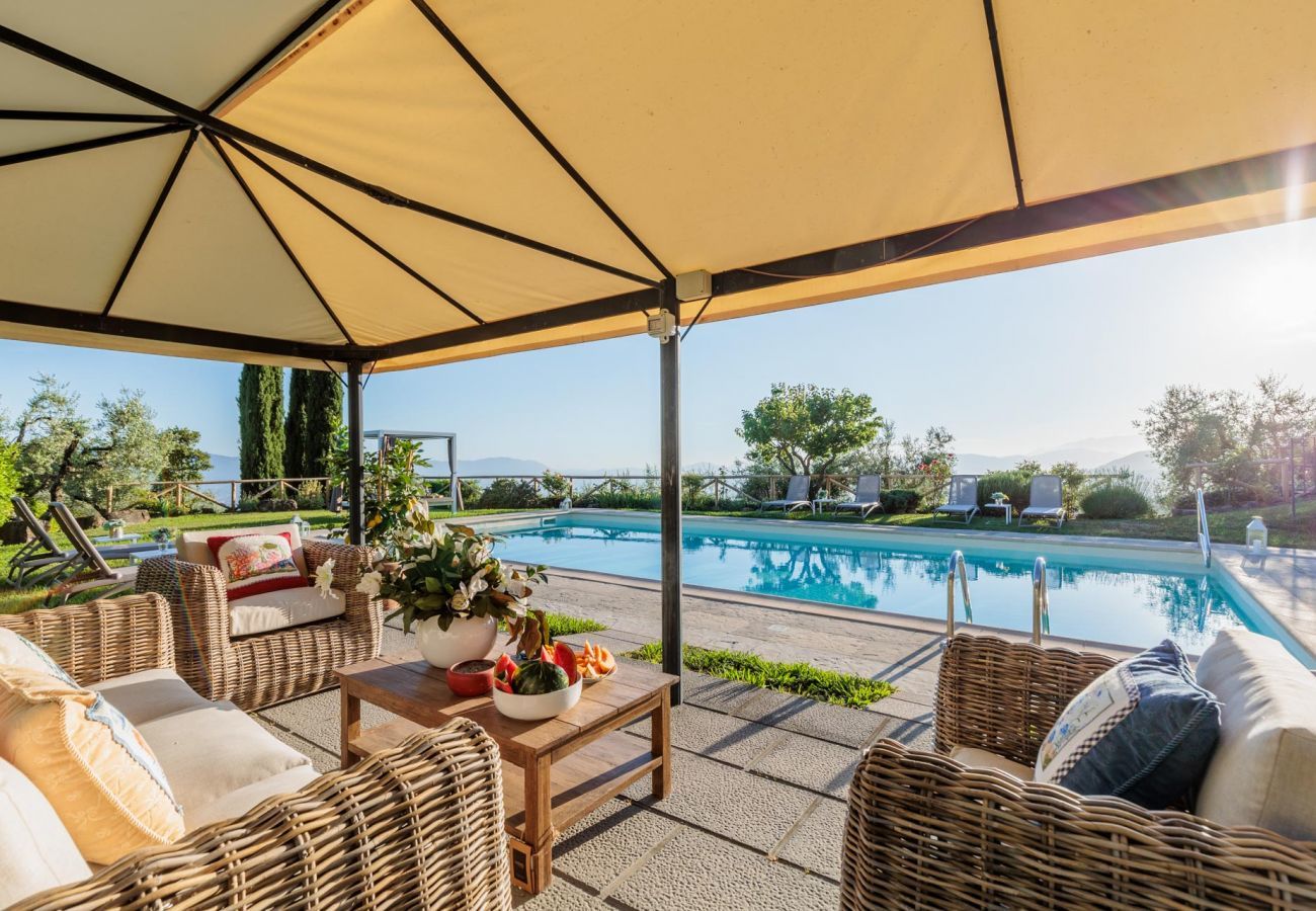 Villa à Lucques - Tuscan Fizz, a traditional Stone Farmhouse with Private Pool and Amazing View among the Vineyards in Lucca