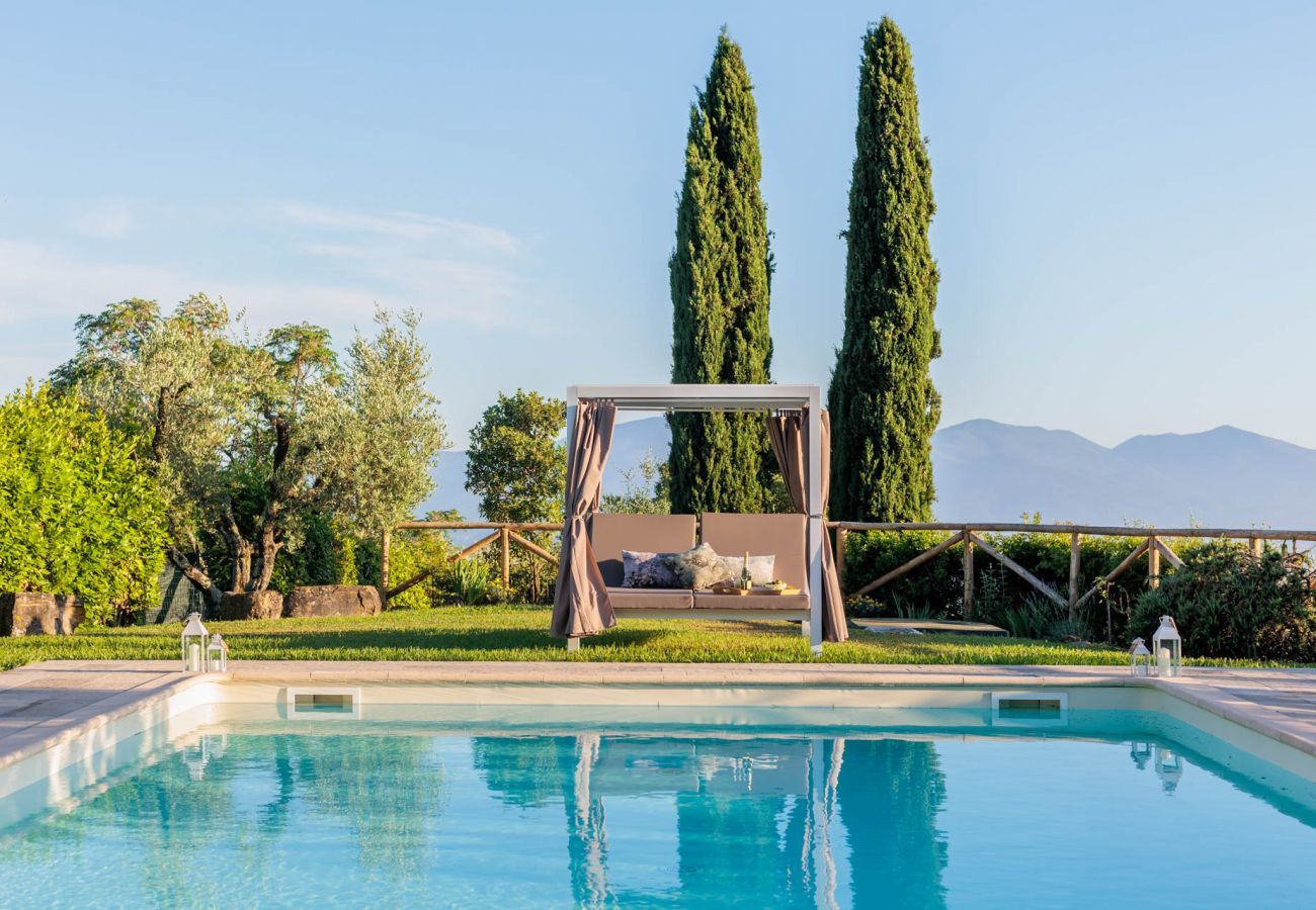 Villa à Lucques - Tuscan Fizz, a traditional Stone Farmhouse with Private Pool and Amazing View among the Vineyards in Lucca