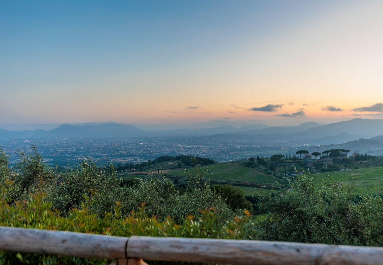 Villa à Lucques - Tuscan Fizz, a traditional Stone Farmhouse with Private Pool and Amazing View among the Vineyards in Lucca