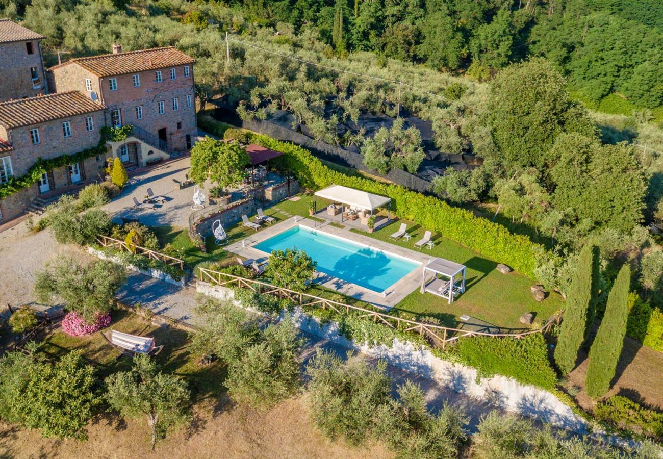 Villa à Lucques - Tuscan Fizz, a traditional Stone Farmhouse with Private Pool and Amazing View among the Vineyards in Lucca