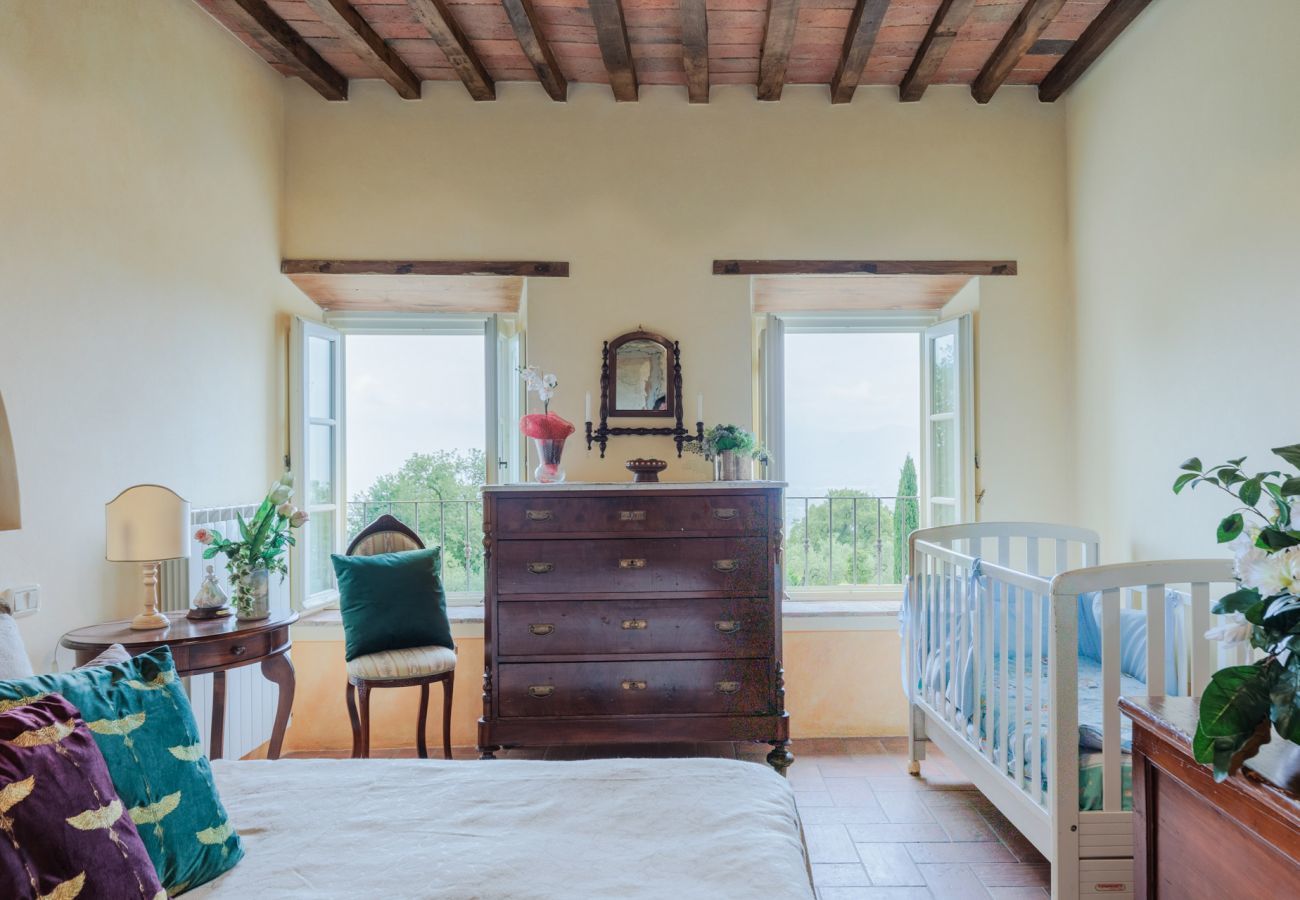 Villa à Lucques - Tuscan Fizz, a traditional Stone Farmhouse with Private Pool and Amazing View among the Vineyards in Lucca