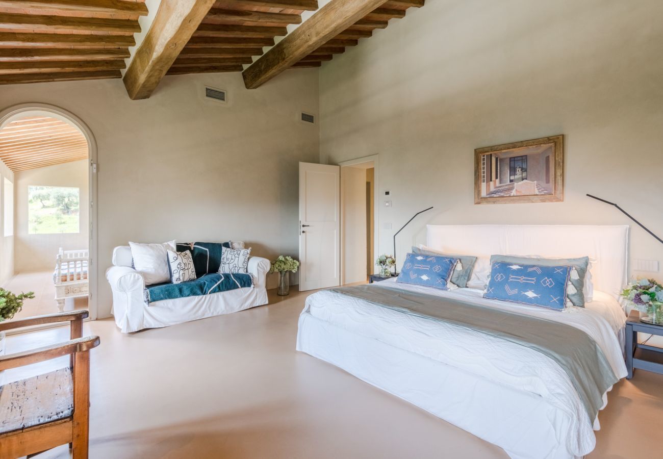 Villa à Lucques - Villa Sunset, Luxury Farmhouse with Infinity Pool and Incredible Views in Lucca