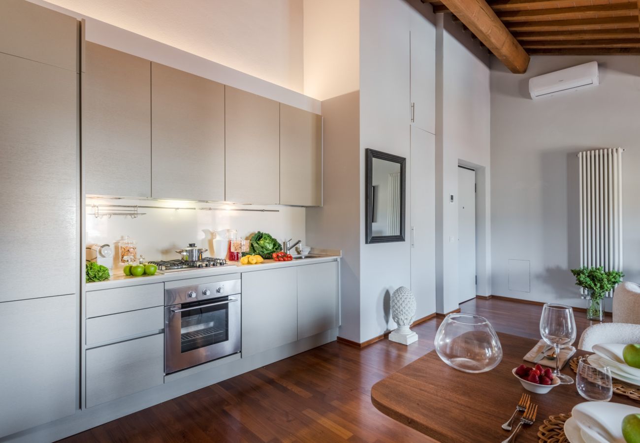 Appartement à Lucques - De Nobili Penthouse, Luxury Apartment with Elevator inside the Walls of Lucca