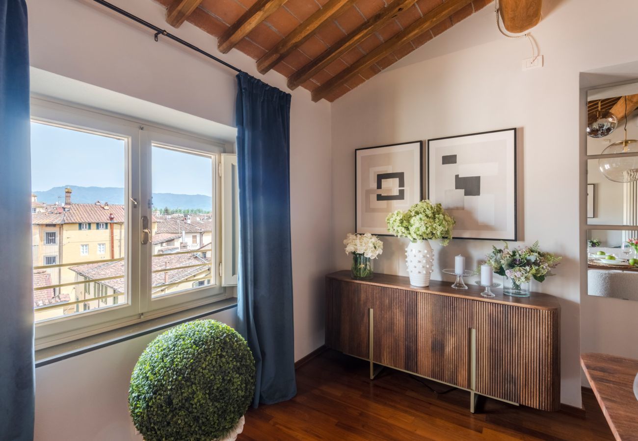 Appartement à Lucques - De Nobili Penthouse, Luxury Apartment with Elevator inside the Walls of Lucca