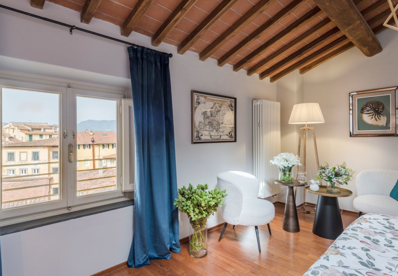 Appartement à Lucques - De Nobili Penthouse, Luxury Apartment with Elevator inside the Walls of Lucca