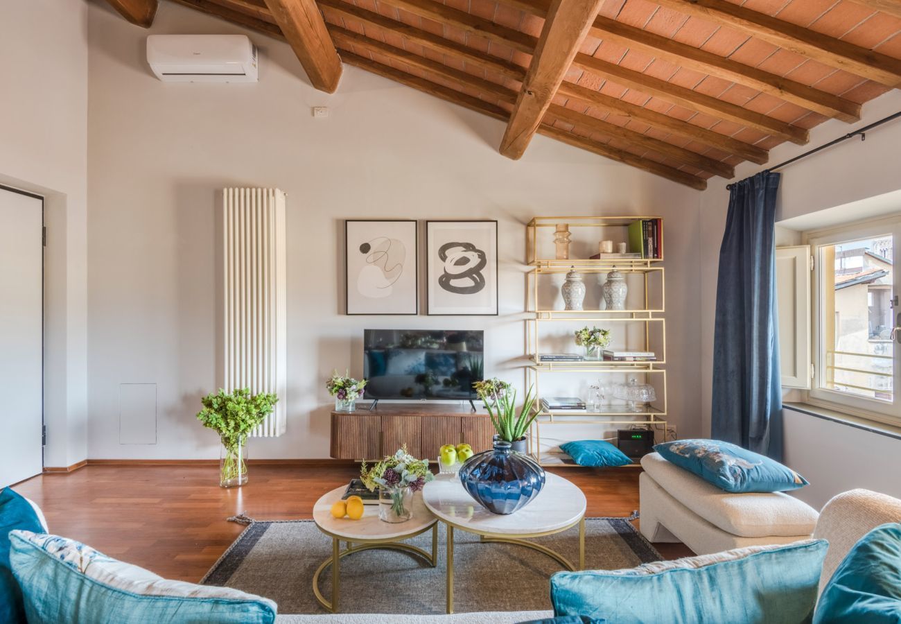 Appartement à Lucques - De Nobili Penthouse, Luxury Apartment with Elevator inside the Walls of Lucca