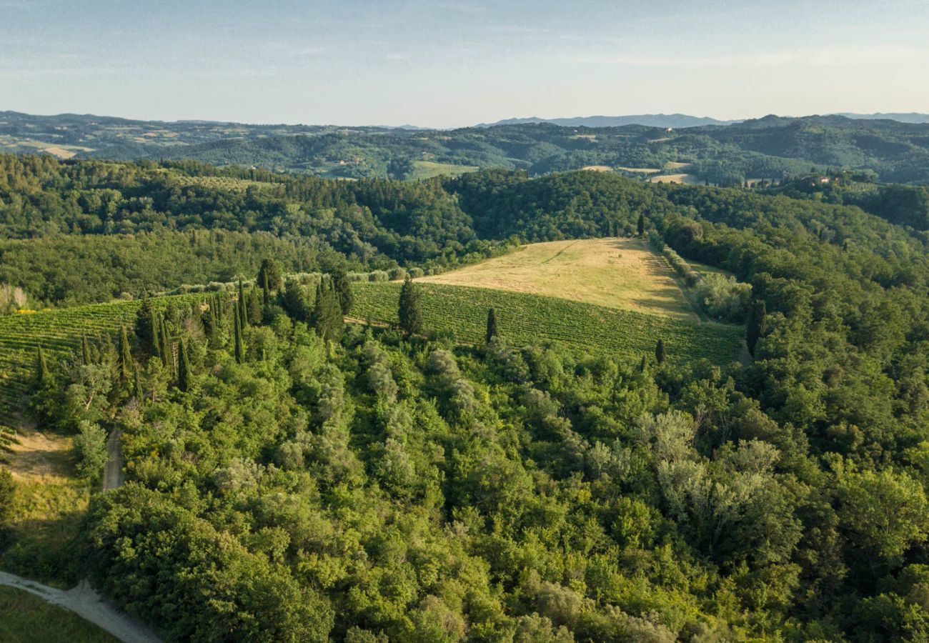 Villa à San Miniato - Villa San Miniato Corniano: Iconic 5 Bedrooms Farmhouse with Pool